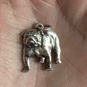 RETIRED James Avery English Bulldog charm